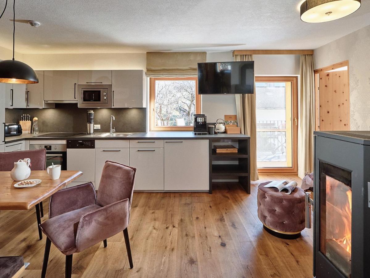 Boutique Apartment Sonnenhang - Incl Rooftop Spa Фліс Екстер'єр фото