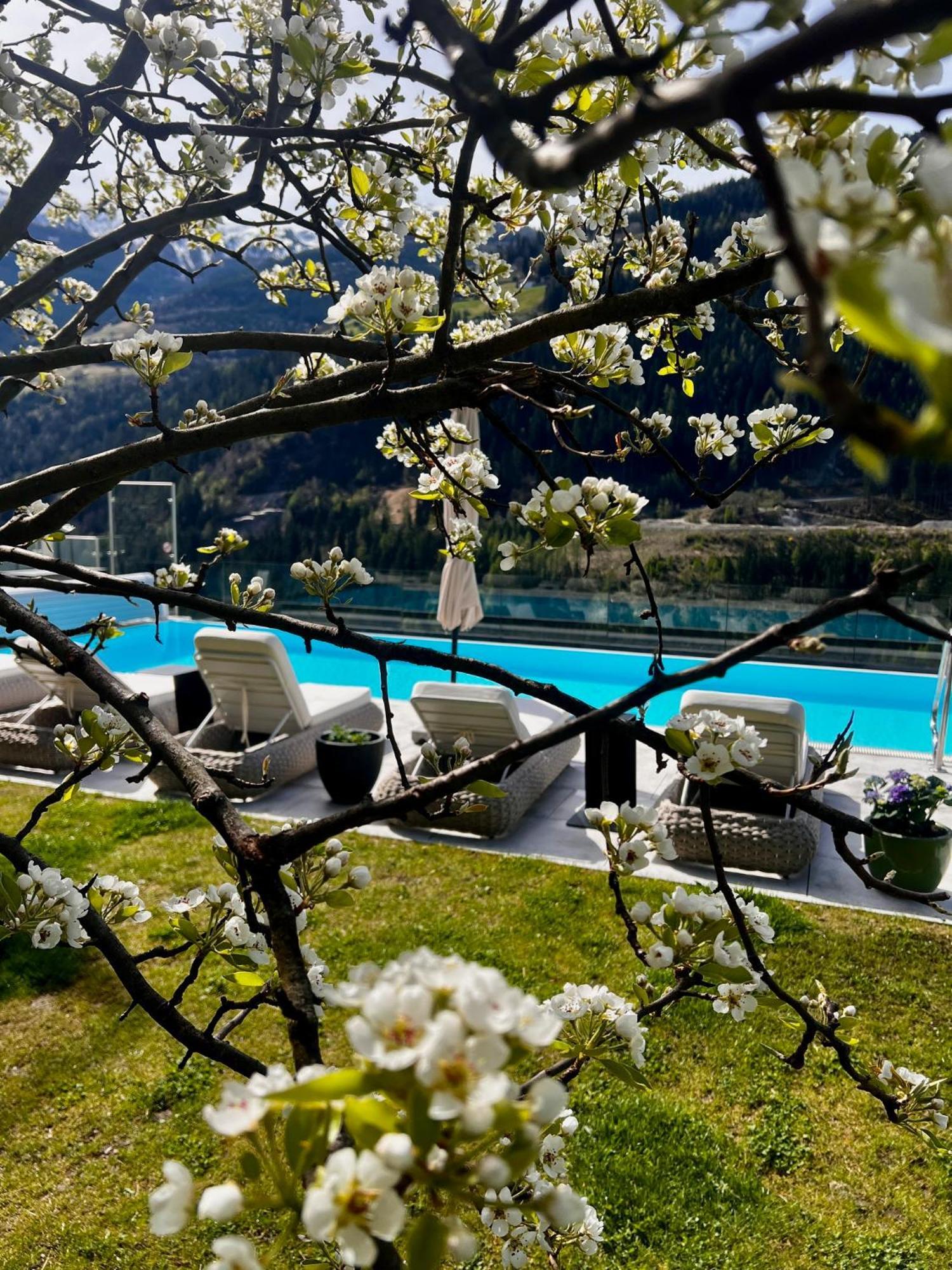 Boutique Apartment Sonnenhang - Incl Rooftop Spa Фліс Екстер'єр фото